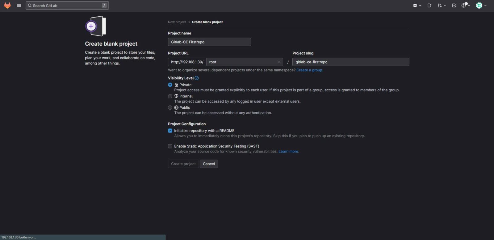Gitlab CE Kurulumu - Ubuntu 22.04 | LinuxPedi | Linux | Cloud | DevOps